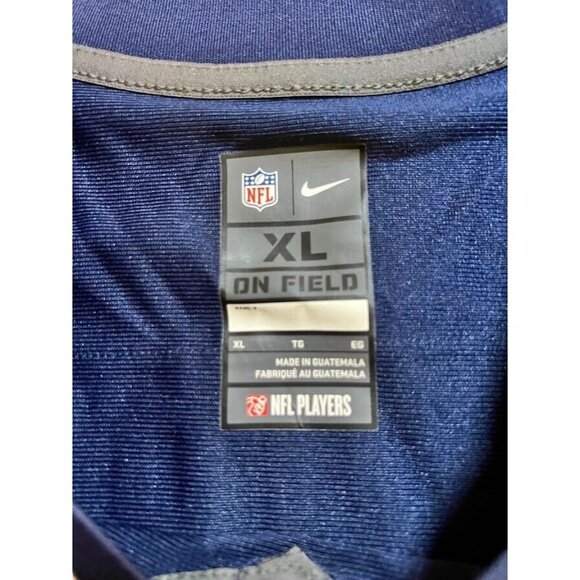 New England Patriots Tori #25 Nike Jersey Mens Extra Large Blue‎ Short Sleeve. - Picture 9 of 14